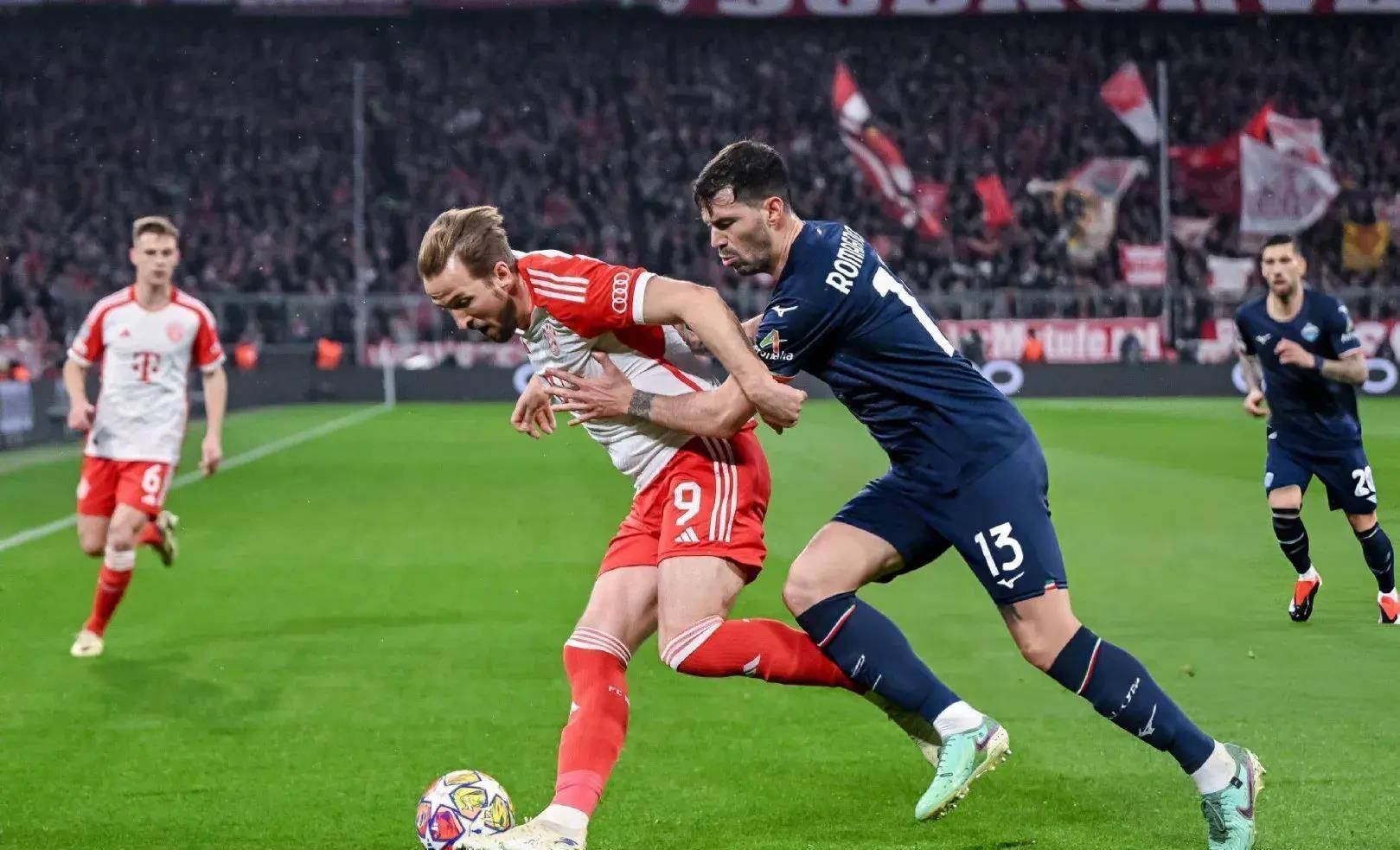 拜仁慕尼黑遭遇惨败，拉齐奥晋级半决赛